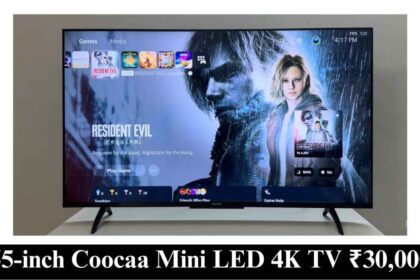 55-inch Coocaa Mini LED 4K TV